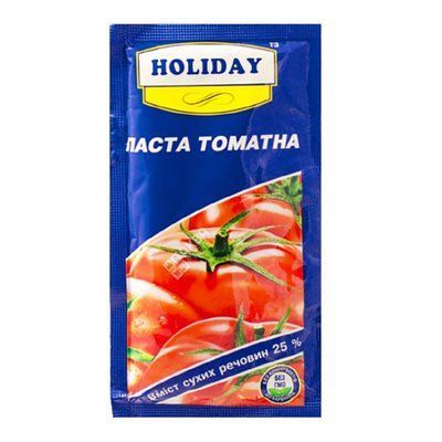 Томатна паста Holiday 70 г 800_41 фото